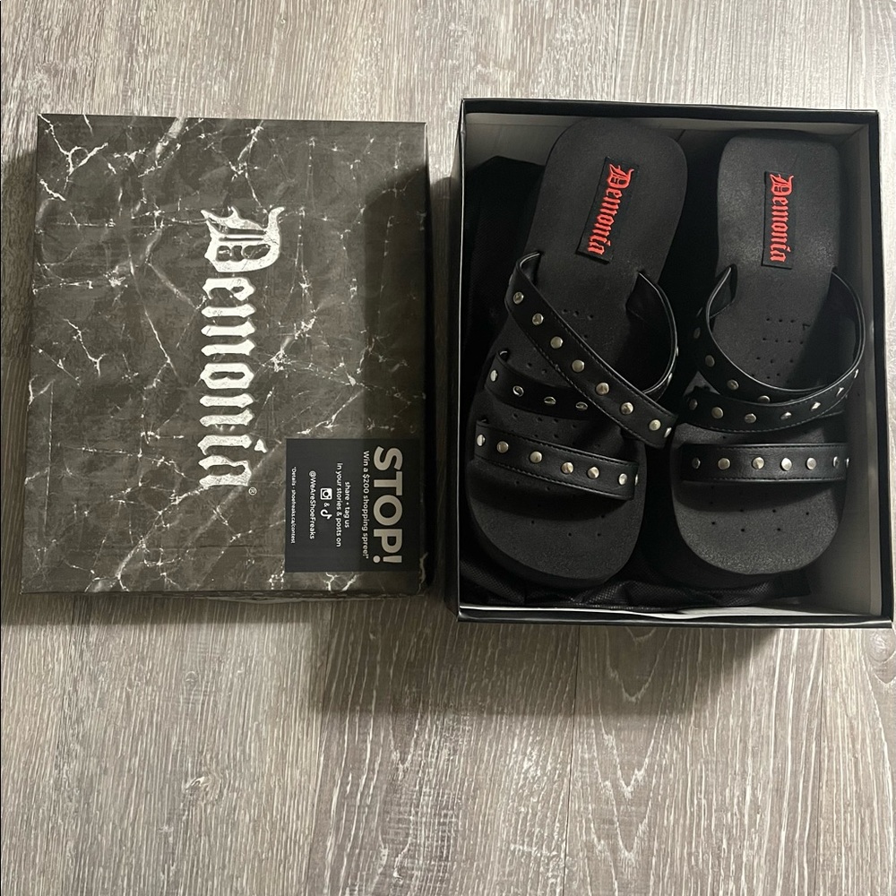 Demonia platform sandals